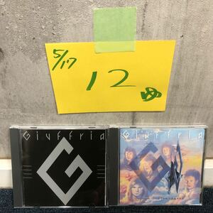 [..ec] secondhand goods western-style music GIUFFRIA Jeff rear CD together 2 sheets disk scratch none beautiful legend silk & Steel hard rock he vi metal 