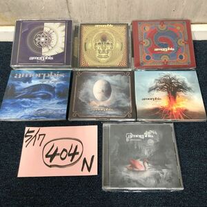 [..ec]Amorphis CD together 7 sheets UNDER THE RED CLOUD HALO QUEEN OF TIME BEGINNING of TIMES SILENT WATERS SKYFORGER etc. foreign record 