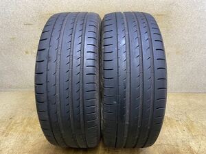 225/45ZR18（95Y）ヨコハマ ADVAN Sport V105 中古2本 2021年製 バリ山 225/45R18