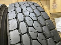 225/90R17.5（127/125L）M+S ブリヂストン V-STEEL MIX M800 中古6本 ミックス　2020年製 バリ山　225/90R17.5_画像7