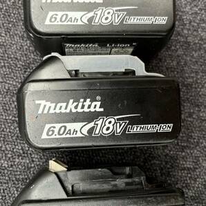 makita マキタ 18V 純正バッテリー6.0Ah Li-ion 1860B 充電不可ジャンクの画像1