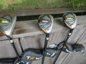 HONMA GOLF TW747 UT #3(19°),#4(22°) + VIZARD UT H7, #5(25°) + VIZARD UT H8 3ps.@set