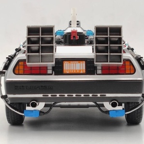 送料無料★ELITE 1/18 バック トゥ ザ フューチャー パート I デロリアン DeLorean Back To The Futureホットウィール の画像5