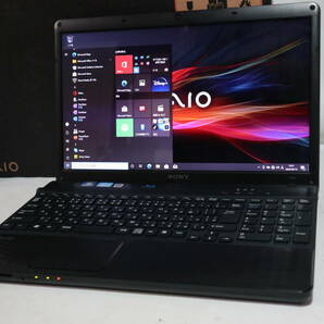 美品 ★VAIO キラキラ ブラック☆ 最新 win 10 pro☆ Core i5 ≪ 爆速SSD 仕様 ≫ メモリ8G/SSD480GB(新品)/Cam/WiFi/Blu-ray/office 2019 