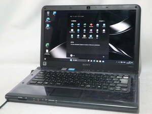 美品 ★ Core i7 限定カラー ★ VAIO 最新 win 11 pro ≪爆速仕様 ≫ メモリ16G / SSD480GB(新品) / WebCam /WiFi/DVD/office2019