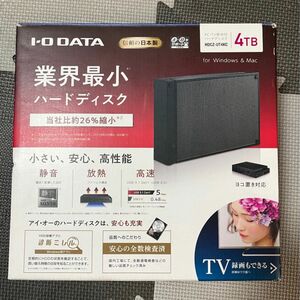 I-O DATA 外付けHDD テレビ録画 HDCZ-UT4KC 4T