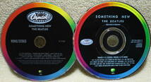 【2点で送料無料】CD2枚 ビートルズ Beatles Something New US仕様 US盤2種類 紙ジャケ Mono＋Stereo音源 ボックスのバラ ※ディスクに曇り_画像3