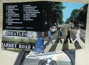 【2点で送料無料】CD ビートルズ Beatles アビイ・ロード Abbey Road 初期日本盤 リマスター前のステレオ音源 対訳掲載 後半はメドレー構成