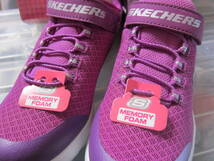 新品 スケッチャーズ SKECHERS 21cm スニーカー シューズ 靴 キッズ 女の子 管理Ｈ_画像2
