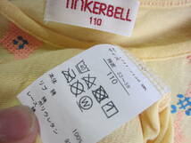 まとめ売り TINKERBELL ティンカーベル 110cm Tシャツ カットソー チュニック 4枚 キッズ 女の子 タ1412_画像3
