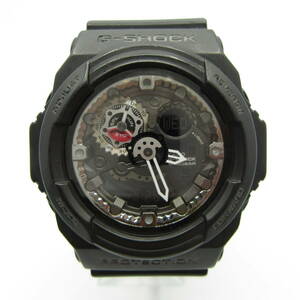 T9991☆【SALE】CASIO G-SHOCK デジアナ GA-300【5259】GA-300-1AJF ブラック カシオ Gショック 中古品【時計】