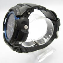 T1006☆CASIO G-SHOCK デジアナ AW-591【4778】AW-591-2AJF ブラック×ブルー カシオ Gショック 中古【時計】_画像2