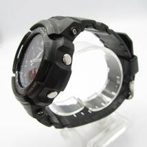 T1017☆CASIO G-SHOCK デジアナ タフソーラー マルチバンド6 AWG-M100SB【5230】AWG-M100SB-2AJF カシオ Gショック 中古品【時計】_画像2