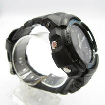 T1018☆CASIO G-SHOCK デジアナ タフソーラー マルチバンド6 AWG-M100BA【5230】AWG-M100BA-1AJF カシオ Gショック 中古品【時計】_画像3