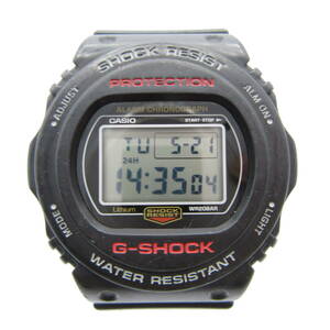 T1102☆CASIO G-SHOCK デジタル DW-5750E【3229】DW-5750E-1JF カシオ Gショック 中古【時計】