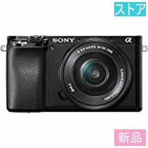 新品・ストア★SONY ミラーレス一眼 α6100 ILCE-6100L パワーズームレンズキット ブラック