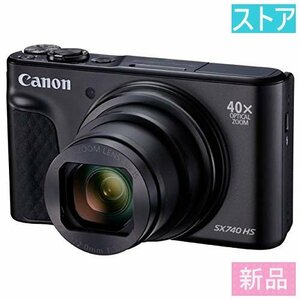 新品・ストア★デジカメ CANON PowerShot SX740 HS ブラック