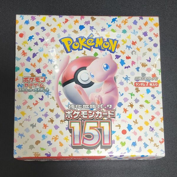 限定値下げ　ポケモンカード151 1BOX シュリンク付き　①