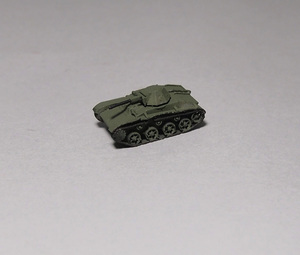 1/144 WWII Soviet Union T-60 Light Tank green painted