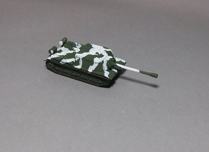 1/144 WWII Soviet Union IS-122 Tank Destroyer winter camouflage painted