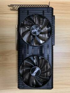 【半年使用】Palit GeForce RTX3060 12GB DUAL OC ビデオカード グラフィックボード NE63060T19K9-190AD