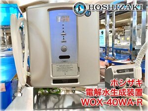 ホシザキ 電解水生成装置 WOX-40WA-R 強酸性電解水専用(1.9～4.9t/日) リモート仕様(卓上・アンダーカウンタータイプ) 食品衛生管理
