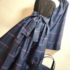 1222　着物リメイク☆紬ギャザースカート+ガウチョパンツ＆トートバッグ、ストール