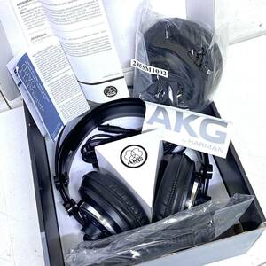 A♪ AKG アーカーゲー K240 MK II セミオープン スタジオヘッドホン モニターヘッドホン 外箱/付属品付き 音出し確認済み ヘッドフォン 