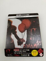 IT/イット THE END “それが見えたら、終わり。 スチールブック仕様 4K ULTRA HD&ブルーレイ セット(限定生産/3枚組/ボーナス・ディスク付_画像1