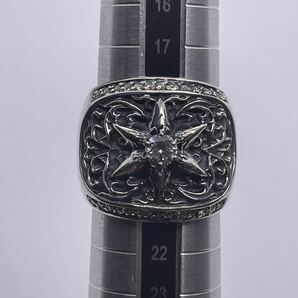 CHROME HEARTS/クロムハーツ クラシックオーバルスターリング・19.5号/インボイスの画像5