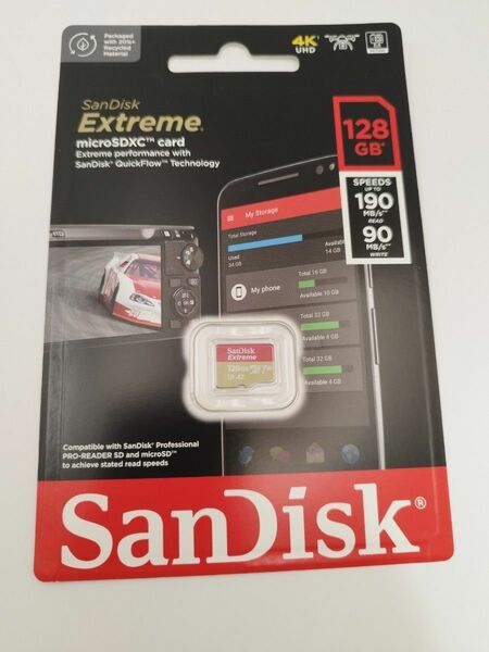 SanDisk　SDSQXAA-128G-GN6MN　128GB microSD