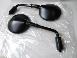 ★【車検対応】純正type BLACK ラウンドミラー 10mm正ネジ SET！ ＊バリオス ＊ゼファー ＊Z650RS ＊Z9OORS ＊W800 ＊ZRX1200R ＊VERSYS 他