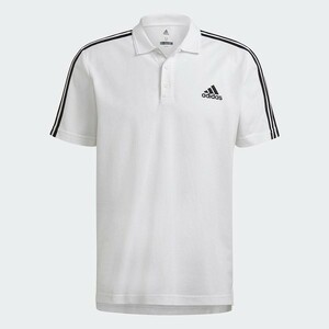 （ポスト投函送料無料）XOサイズ【新品】アディダス adidas メンズ 半袖ポロシャツ GK9138 ホワイト系 大きいサイズ