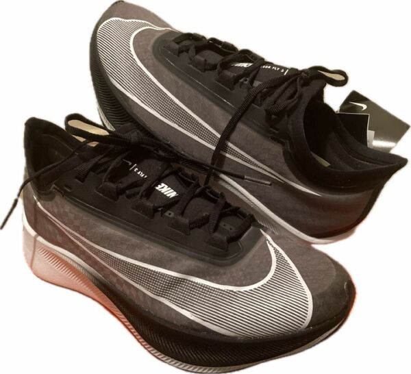 新品 25.5cm ナイキ ズーム フライ 3 ZOOM FLY 3 AT8240 007 ブラック