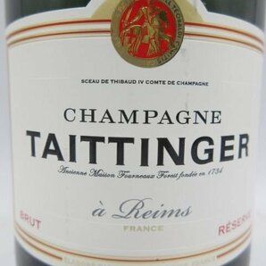 未開栓 洋酒 テタンジェ TAITTINGER 750ml 12% シャンパン 送料無料の画像2