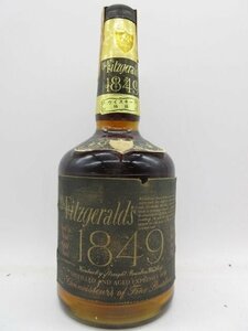 未開栓 稀少酒 オールド・フィッツジェラルド 1849 Old Fitzgerald's 750ml 45% バーボンウイスキー 送料無料