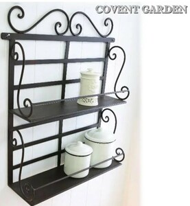 ko vent garden COVENT/ two tia* wall shelf display shelf postage 1600 jpy rack ornament storage shelf 