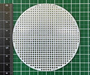  диаметр 80mm круглый универсальный основа доска -2* электронный construction для *gala Epo * двусторонний *s Roo отверстие *1.6mm толщина * белый цвет (U8000DW)