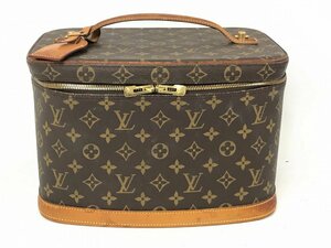 1 jpy ~ Louis Vuitton Louis Vuitton knee s vanity bag monogram cosme case M47280 F10-102