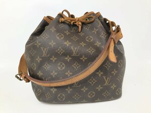 1円～ Louis Vuitton ルイヴィトン モノグラム プチ・ノエ ショルダーバッグ 巾着型 M42226 F10-105