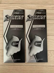 24㎝　スリクソン ゴルフグローブ プロシリーズ 左手装着 ダンロップ SRIXON PRO SERIES グローブ 厚手