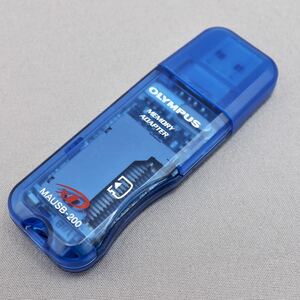 OLYMPUS Olympus память адаптор xD Picture карта для USB адаптор MAUSB-200 устройство для считывания карт 