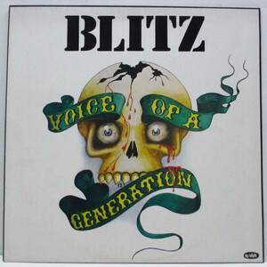 BLITZ(ブリッツ)-Voice Of A Generation (UK '82 オリジナル LP+通常ジャケ/インナ