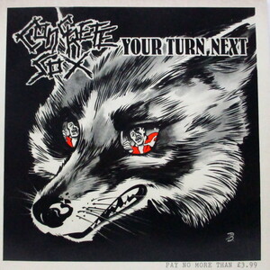CONCRETE SOX(コンクリート・ソックス)-Your Turn Next (UK オリジナル LP+インサート)