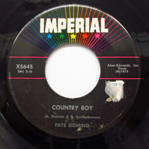 FATS DOMINO-Country Boy / If You Need Me ('60 Orig./Imperial