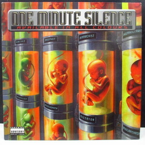 ONE MINUTE SILENCE(ワン・ミニット・サイレンス) -Available In All Colours (UK オリジナル LP+インナー)