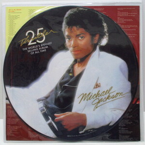 MICHAEL JACKSON (マイケル・ジャクソン) - Thriller 25 (EU 2008年限定ピクチャーLP+インサート)