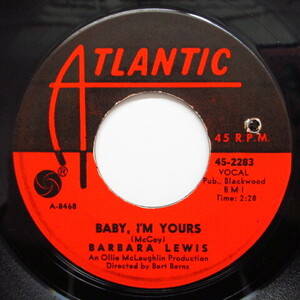 BARBARA LEWIS-Baby I'm Yours (Orig.)
