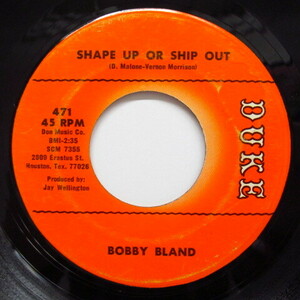 BOBBY BLAND-Shape Up Or Ship Out (Orig.)