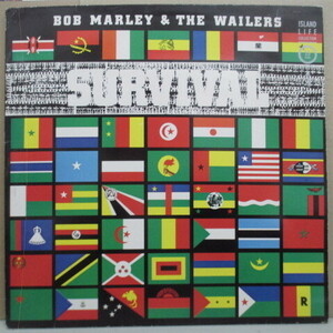 BOB MARLEY☆Survival☆貴重８6年UK再発LP☆